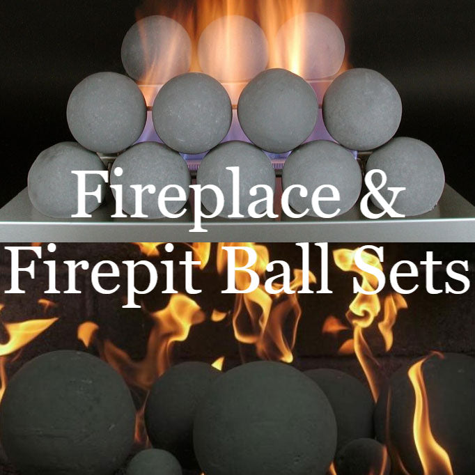 Gas Fireplace Balls Firepit Balls Concrete & Ceramic Fireballs