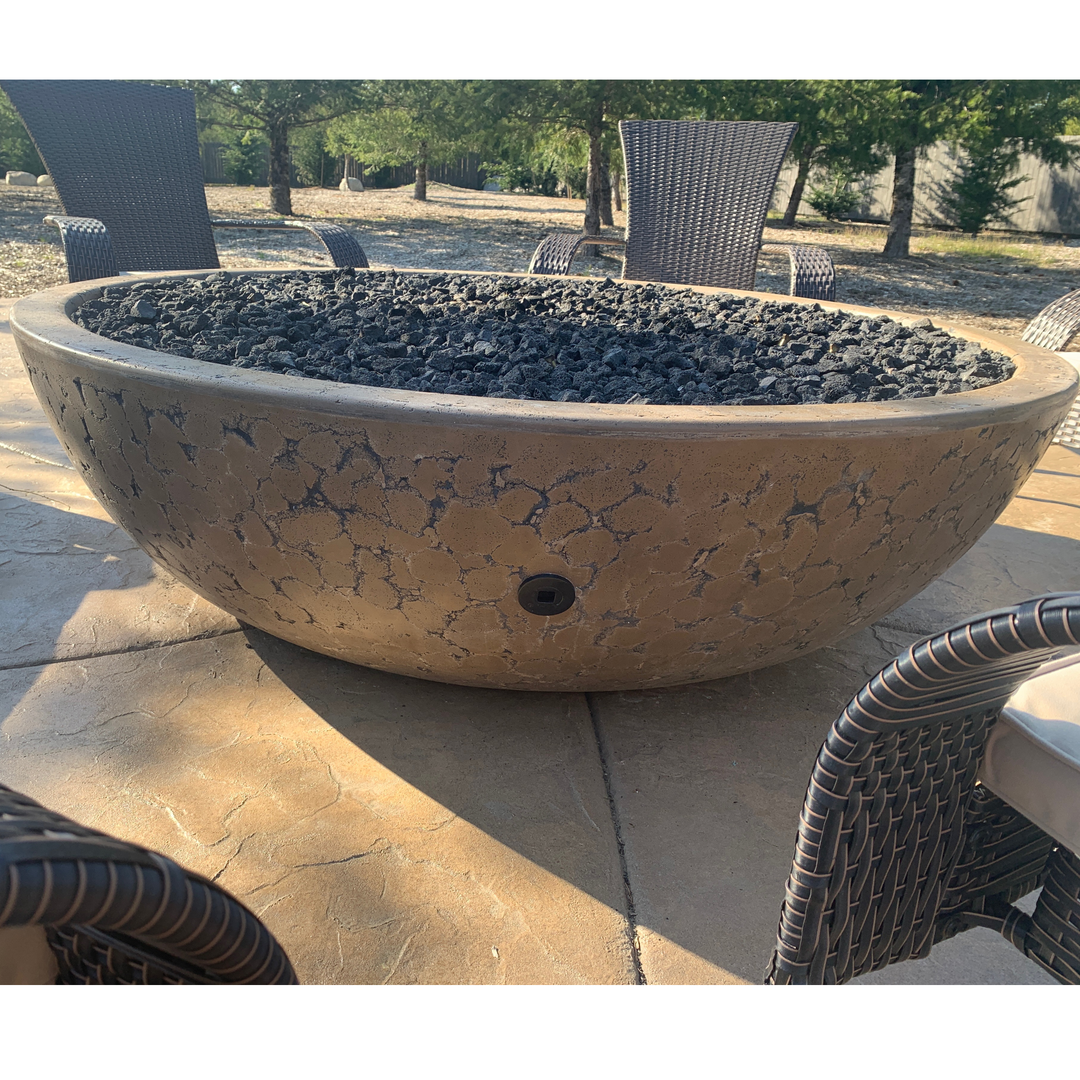 Sedona Fire Pit Table Thin Rim