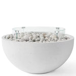 Load image into Gallery viewer, DEKKO Serenade 32" Concrete Gas Fire Bowl