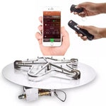 Load image into Gallery viewer, DEKKO Serenade 32" Concrete Gas Fire Bowl - Outdoor Fire and Patio