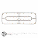 Load image into Gallery viewer, Double Rectangle Stainless Steel Bullet Burner - Outdoor Fire & Patio