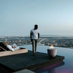Load image into Gallery viewer, DEKKO Element 20 inch round concrete gas fire bowl