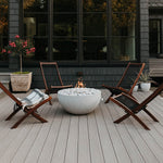 Load image into Gallery viewer, DEKKO Serenade round concrete gas fire bowl