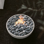 Load image into Gallery viewer, DEKKO Serenade round concrete gas fire bowl