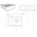 Load image into Gallery viewer, Quad Square Fire Pit Table