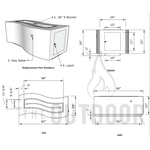 Load image into Gallery viewer, Big Sur Wood Grain Fire Pit Table