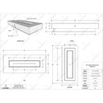 Load image into Gallery viewer, Cabo Linear Fire Pit Table - Outdoor Fire and Patio