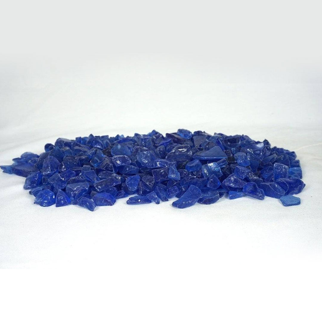 Deep Blue Sea Fire Pit Glass Outdoor Fire and Patio