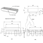 Load image into Gallery viewer, Del Mar Fire Pit Table - Outdoor Fire and Patio