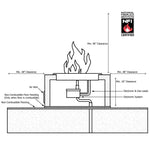 Load image into Gallery viewer, Double Rectangle Stainless Steel Bullet Burner - Outdoor Fire and Patio
