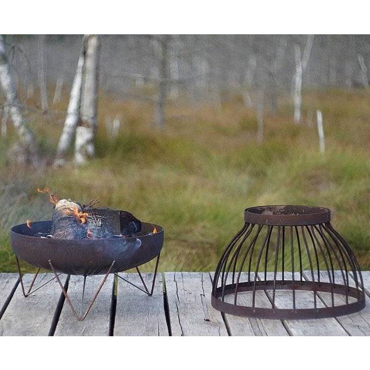 Wood Fire Pit Kiara Outdoor Fire and Patio