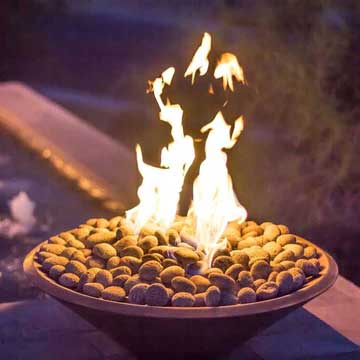 Pebble Tec Fire Bowls – Outdoor Fire and Patio