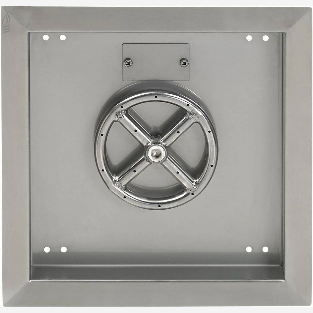 12" Drop in Burner Pan. Square - Outdoor Fire and Patio