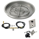 Load image into Gallery viewer, 25" Drop in Burner Pan. Round. Spark Ignition - Outdoor Fire and Patio