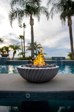 Load image into Gallery viewer, 28" Sedona 2 Concrete Fire Bowl - Outdoor Fire and Patio