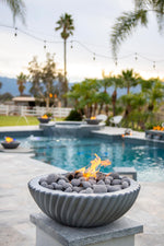 Load image into Gallery viewer, 28" Sedona 2 Concrete Fire Bowl - Outdoor Fire and Patio