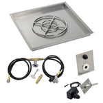 Load image into Gallery viewer, 30" Drop in Burner Pan Square with Spark Ignition - Outdoor Fire and Patio