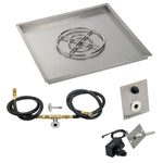 Load image into Gallery viewer, 36" Drop in Burner Pan Square with Spark Ignition - Outdoor Fire and Patio
