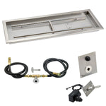Load image into Gallery viewer, 36" x 12" Drop in Pan. Rectangular. Spark Ignition - Outdoor Fire and Patio