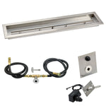 Load image into Gallery viewer, 36" x 6" Drop in Pan. Linear. Spark Ignition - Outdoor Fire and Patio