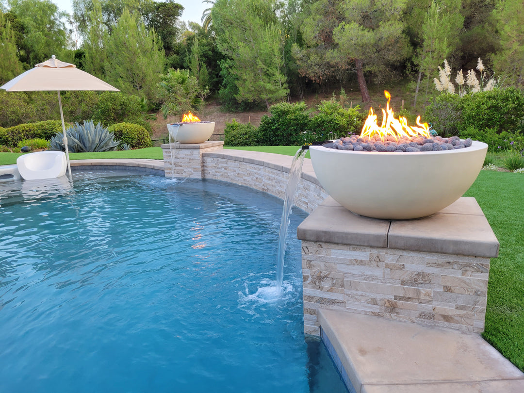 Luxe Pool Fire Bowl