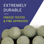 Load image into Gallery viewer, 4" Cape Gray Lite Stone Fire Balls - Set of 6 - Outdoor Fire and Patio