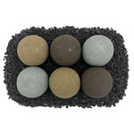 Load image into Gallery viewer, 4" Natural Lite Stone Fire Balls - Set of 6 - Outdoor Fire and Patio