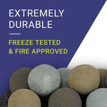 Load image into Gallery viewer, 4" Natural Lite Stone Fire Balls - Set of 6 - Outdoor Fire and Patio