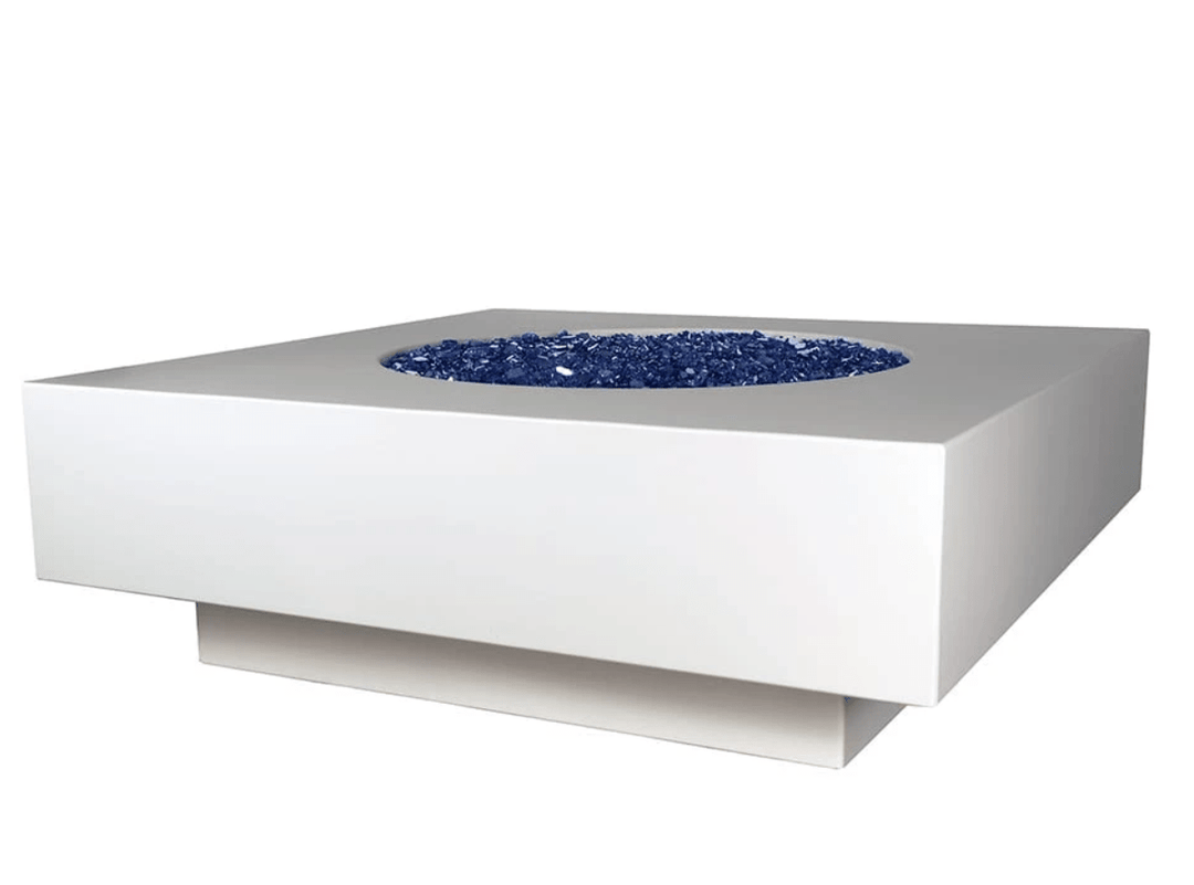 60" x 60" Midway Concrete Fire Table - Outdoor Fire and Patio