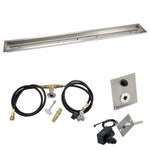 Load image into Gallery viewer, 72" x 6" Drop in Pan. Linear. Spark Ignition - Outdoor Fire and Patio