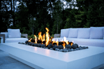 Load image into Gallery viewer, 84" x 48" Midway Concrete Fire Table - Outdoor Fire and Patio