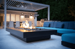 Load image into Gallery viewer, 84" x 48" Midway Concrete Fire Table - Outdoor Fire and Patio