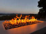 Load image into Gallery viewer, 84" x 48" Midway Concrete Fire Table - Outdoor Fire &amp; Patio