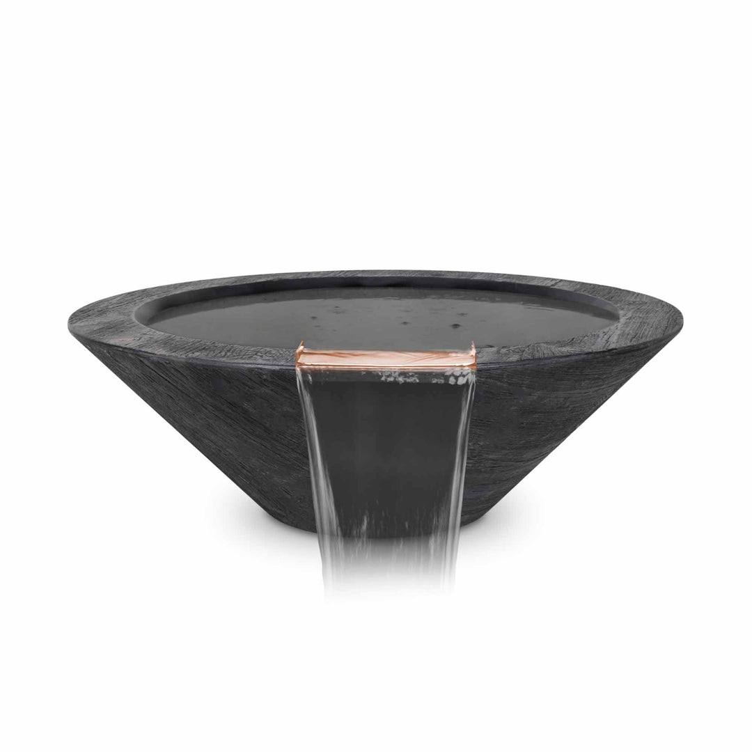 Cazo Wood Grain Pool Water Bowl