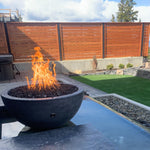 Load image into Gallery viewer, 38&quot; Luna Concrete Fire Pit
