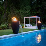 Load image into Gallery viewer, 24&quot; x 36&quot; (h) Luxe Pool Fire Bowl Tall Vase
