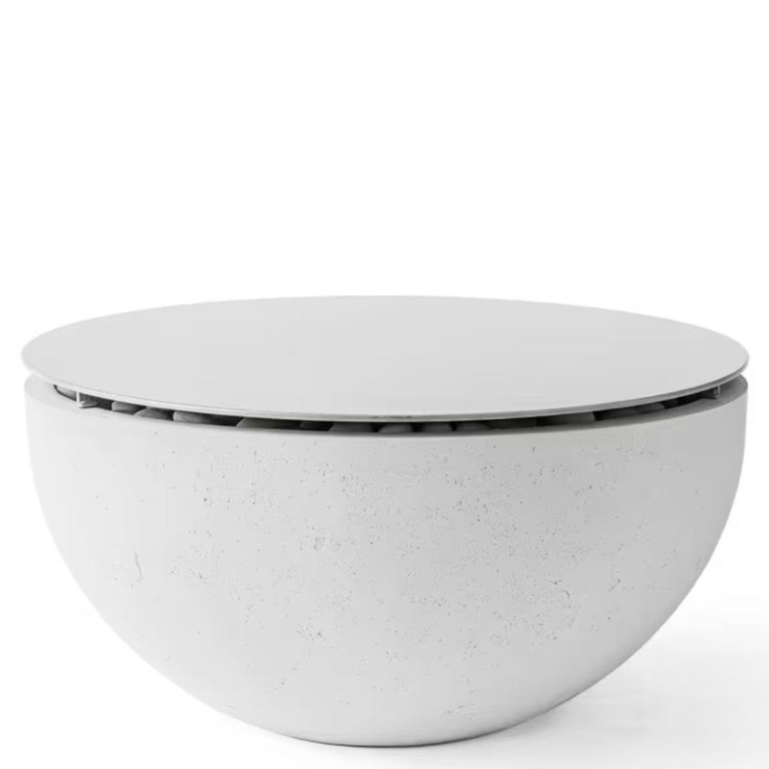 DEKKO Serenade 32" Concrete Gas Fire Bowl