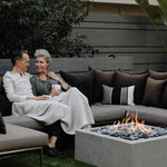 Load image into Gallery viewer, DEKKO Alea square concrete fire pit table