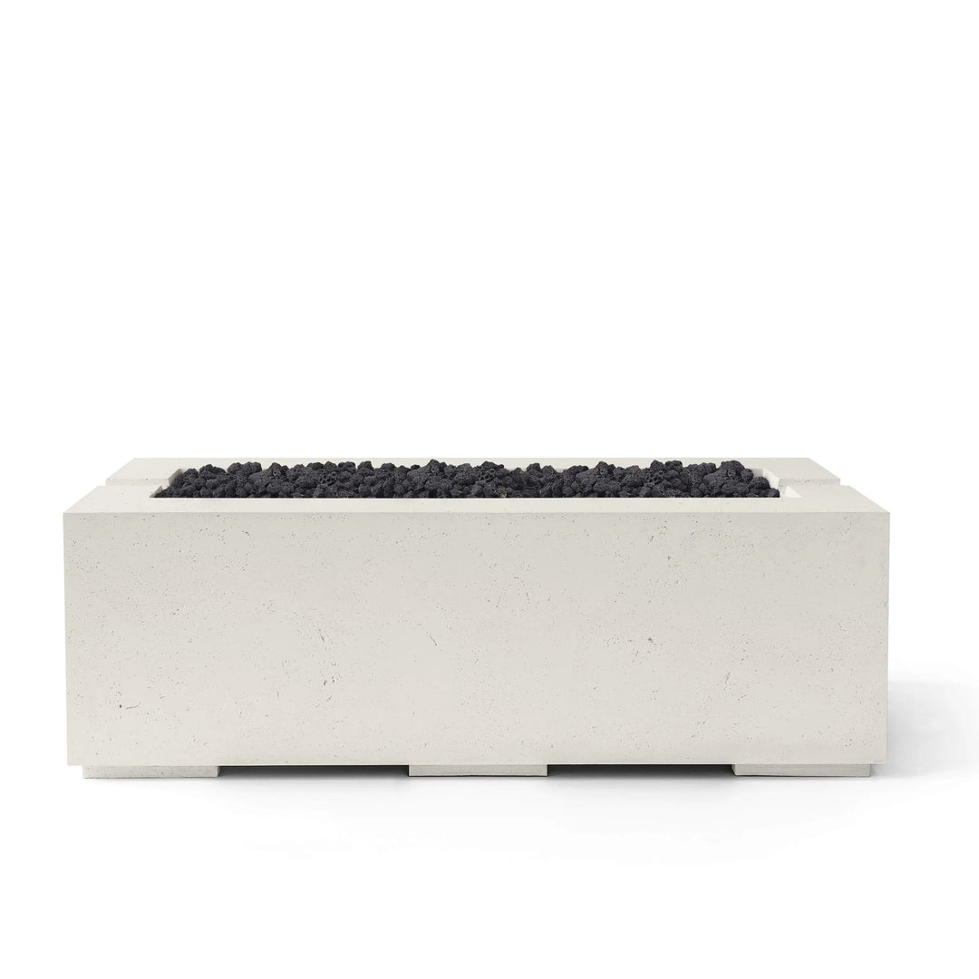 DEKKO Avera rectangular concrete fire pit table