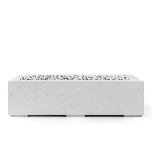 DEKKO Avera rectangular concrete fire pit table