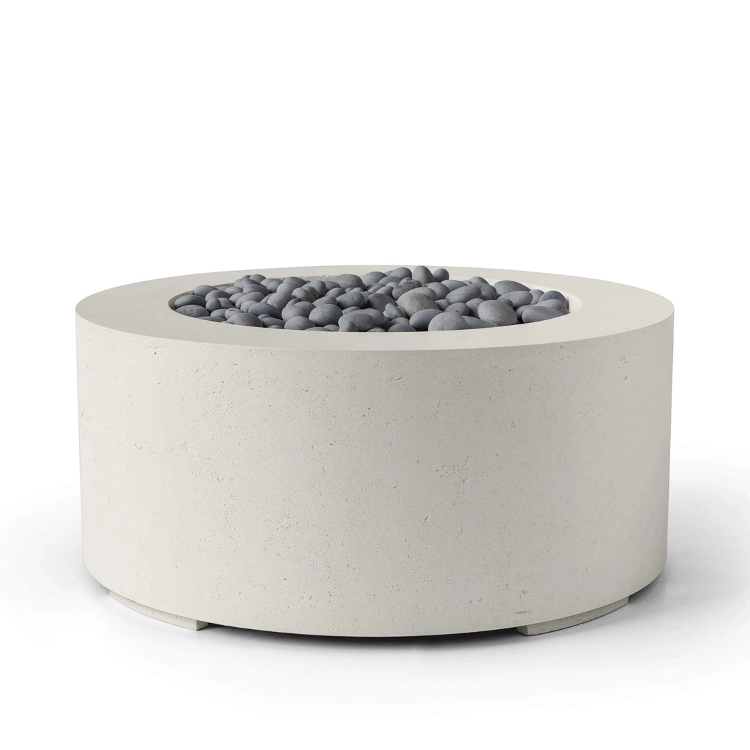 DEKKO Belmont 36 inch round concrete fire pit table