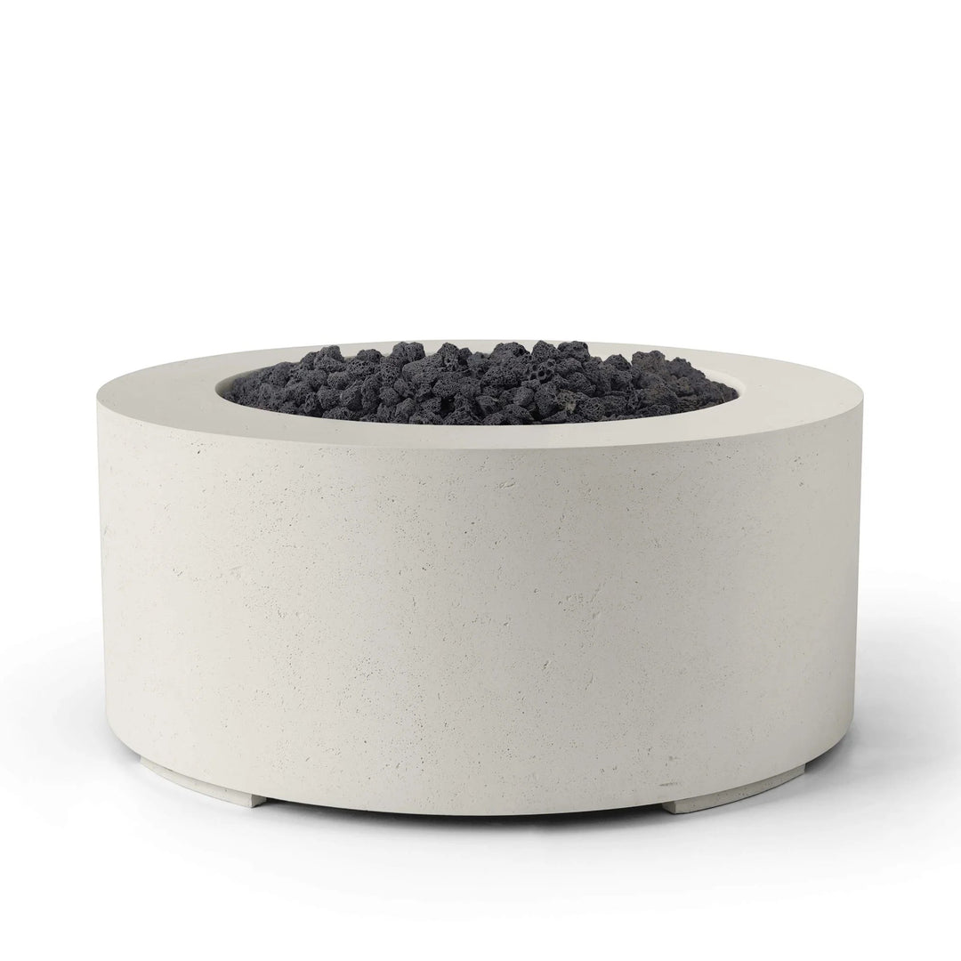 DEKKO Belmont 36 inch round concrete fire pit table