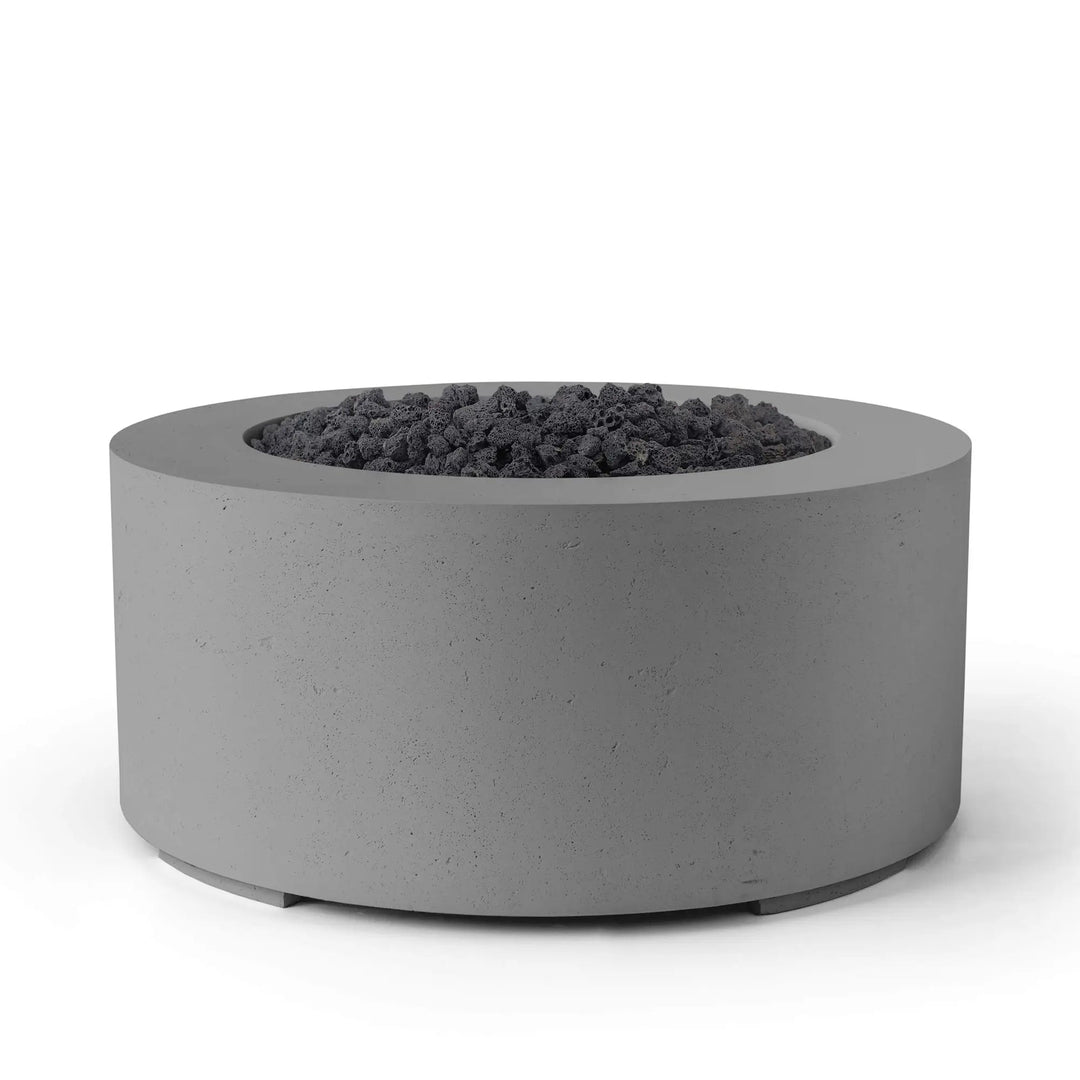 DEKKO Belmont 36 inch round concrete fire pit table