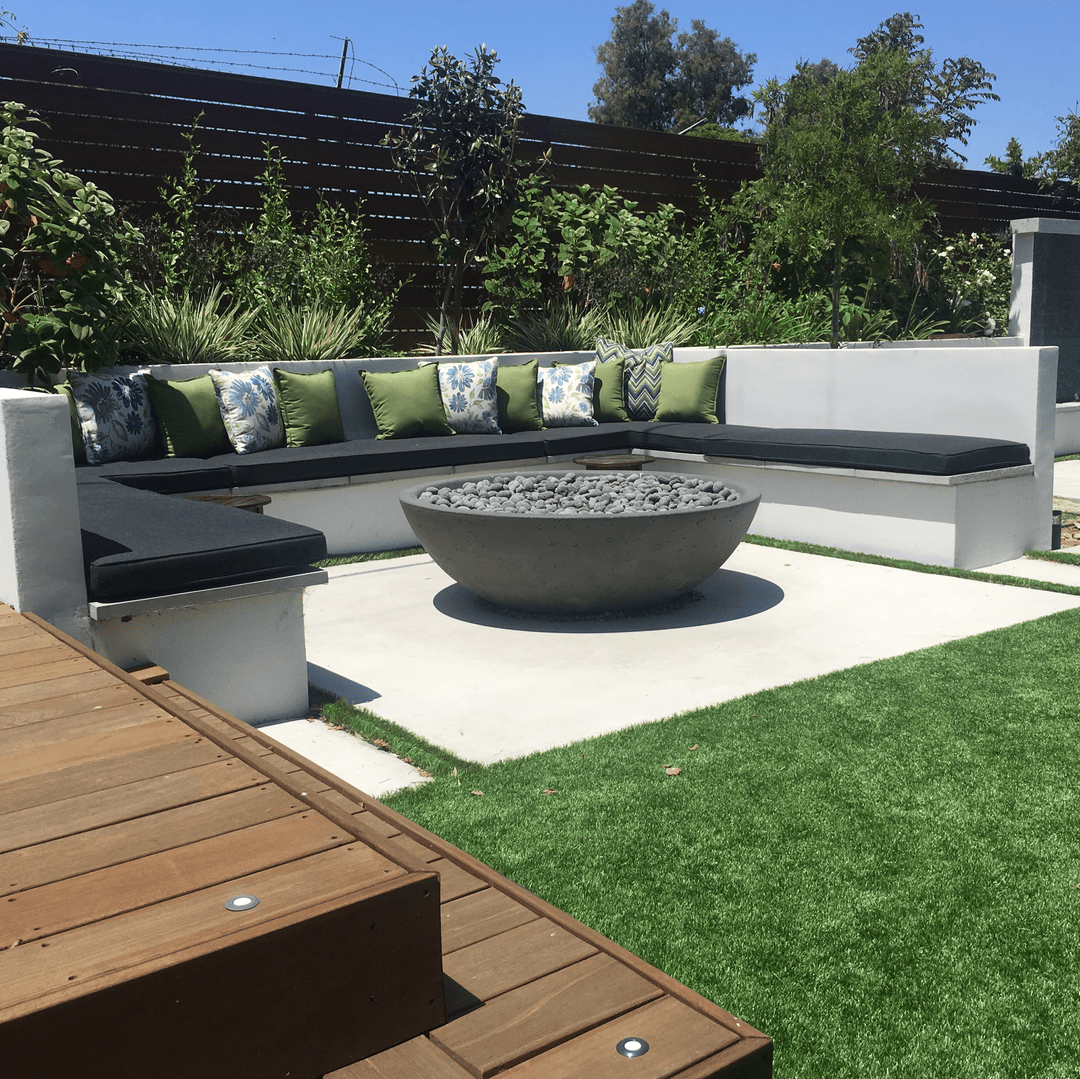 Classic Concrete Fire Bowl Round - Outdoor Fire and Patio