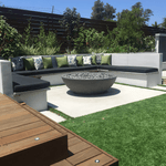 Load image into Gallery viewer, Classic Concrete Fire Bowl Round - Outdoor Fire and Patio