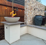 Load image into Gallery viewer, Classic Concrete Fire Bowl Round - Outdoor Fire and Patio