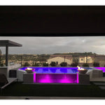 Load image into Gallery viewer, Classic Concrete Pool Fire Bowl W/ Scupper - Outdoor Fire and Patio