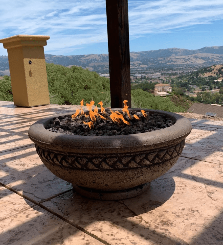 Concrete Fire Bowl | Roman - Outdoor Fire and Patio