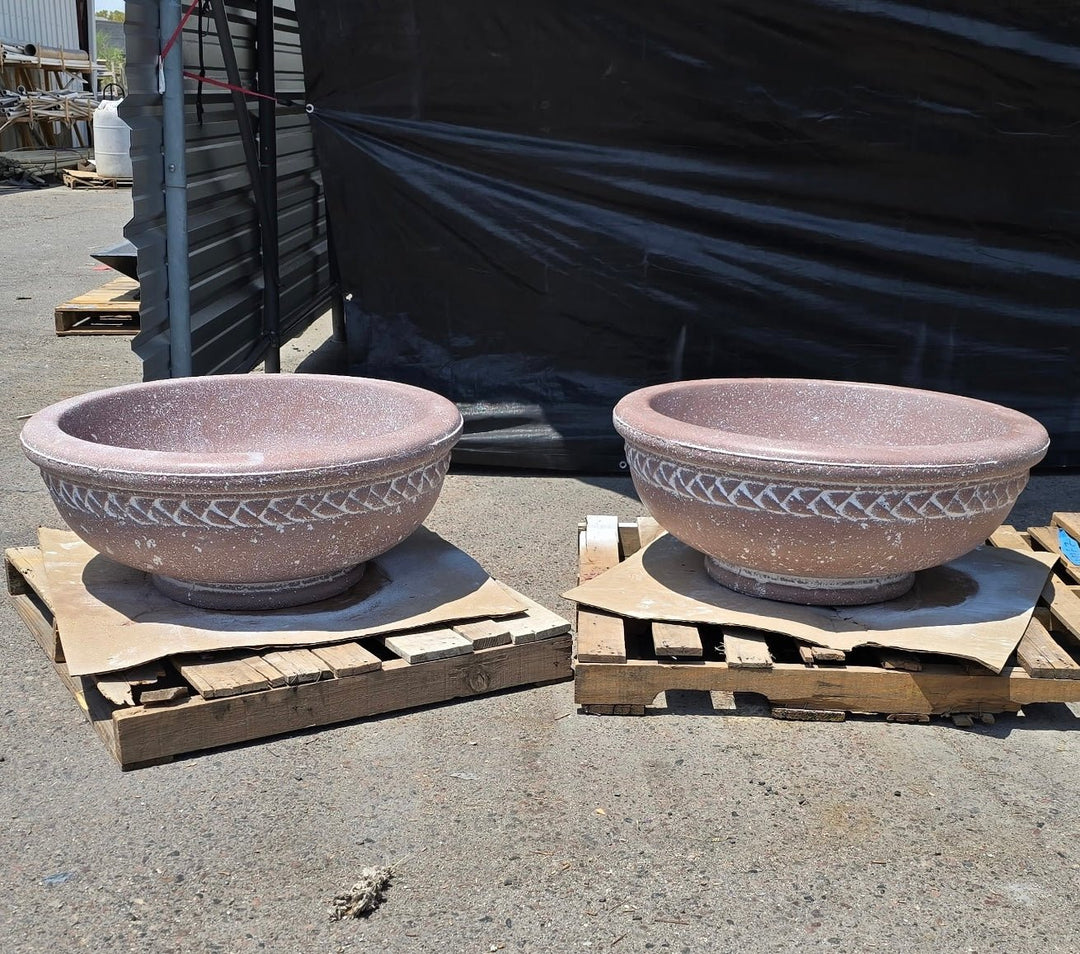Concrete Fire Bowl | Roman - Outdoor Fire & Patio