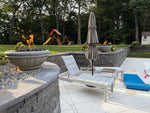 Load image into Gallery viewer, Concrete Fire Bowl | Tuscany - Outdoor Fire and Patio